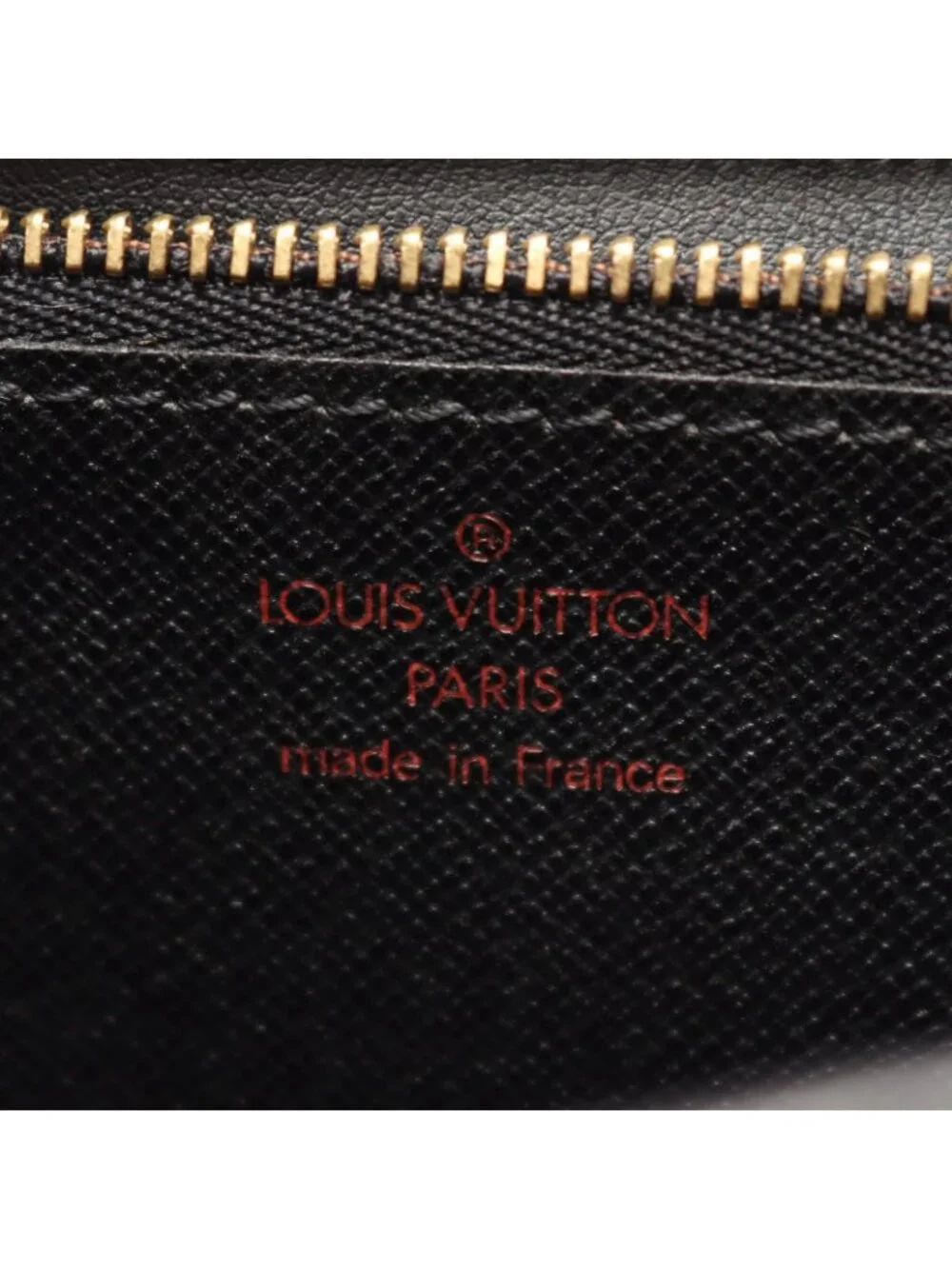 Louis Vuitton Clutch Series Dragonne Noir Leather Pochette